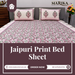 Handcrafted Cotton Bedsheets With Pillow Covers Set | Shop Today