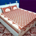 Red Color Rajasthani Print Bedsheet | Hawa Mahal Print