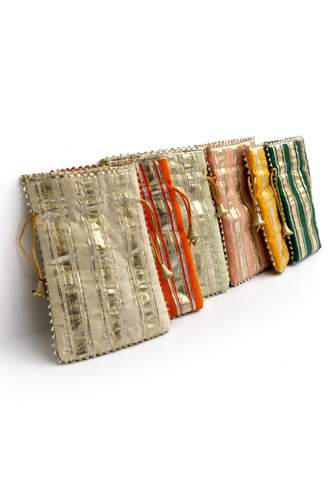 Gota Patti Potli Bag – Wedding Favor Pouch