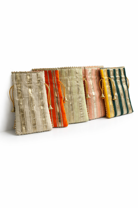 Gota Patti Potli Bag – Wedding Favor Pouch