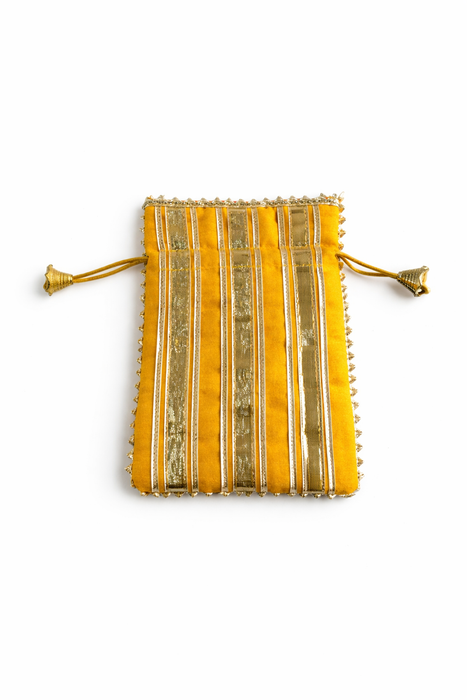 Gota Patti Potli Bag – Wedding Favor Pouch