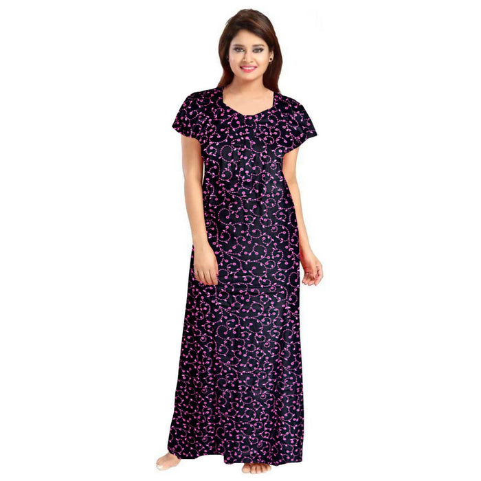 2-Piece Women's Maxi Night Dress Combo Set of Nightwear from Marika Textiles