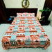 Cotton Bedsheet with 2 Pillow Cover Buy Online Bedsheet | Peach Colour