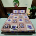 King Size Floral Bed Sheet & Pillow Cover Set by Marika Textiles | Shop Now