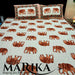 Indian Cotton bedsheet Animal Print Bedspread Queen Size Coverlet | Buy Now