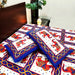 Indian Bedcover Animal Print Coverlet Blue Queen Size | Buy Online Bedsheet