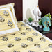 Buy Beutiful & Decorative Bedsheet For Your Bedding Yellow Colour | Pillow Covers