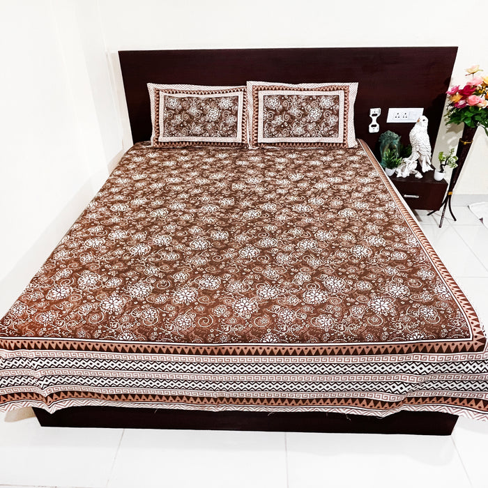 King Size Bedsheet Home Decor Bedcover Bedding Coverlet with 2 Pillow Cover Buy Online Bedsheet