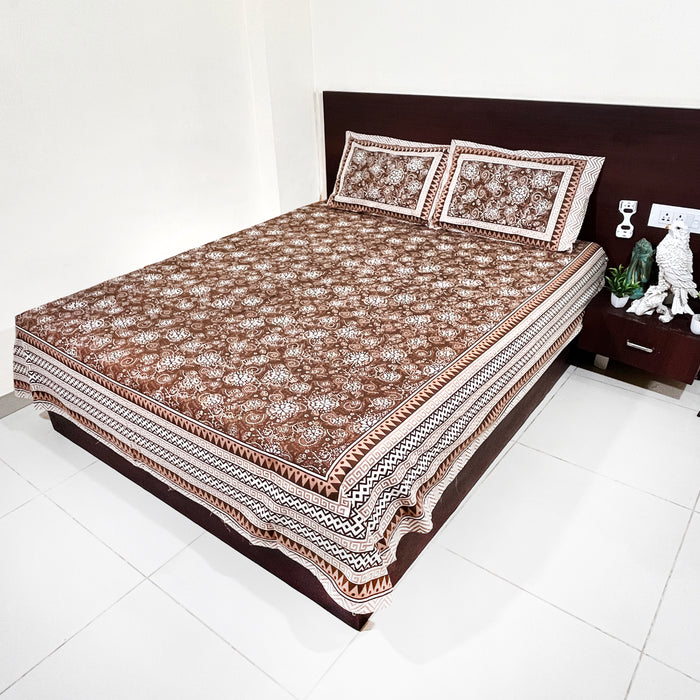 King Size Bedsheet Home Decor Bedcover Bedding Coverlet with 2 Pillow Cover Buy Online Bedsheet