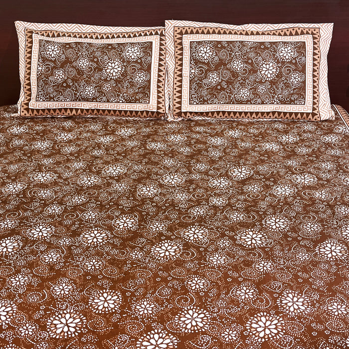 King Size Bedsheet Home Decor Bedcover Bedding Coverlet with 2 Pillow Cover Buy Online Bedsheet