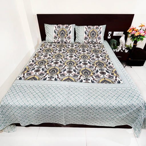 Buy Best Quality Cotton Double Size King Bedsheet | Shop Now