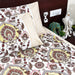 Floral Print Traditional Cotton Bedsheet with 2 Pillow Cover set | Shop Today