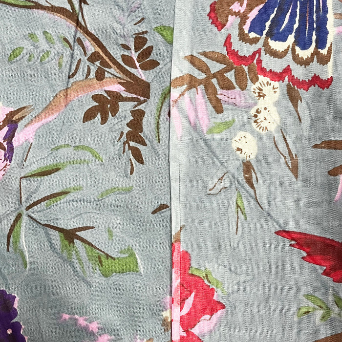 60x60 Cotton Bird Print Fabric, 90 GSM Material from Marika Textiles, Perfect for Garments